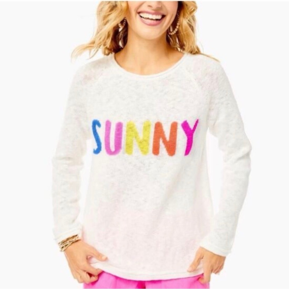 Lilly Pulitzer women's lightweight SUNNY sweater size medium‎